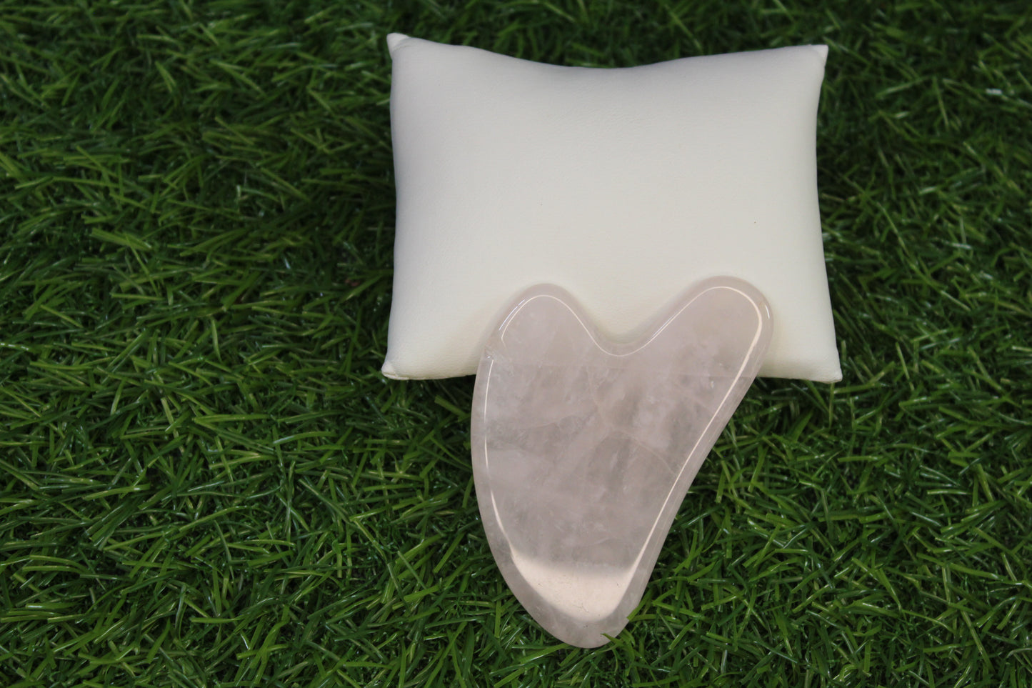 Gua Sha and face roller Rose Quartz